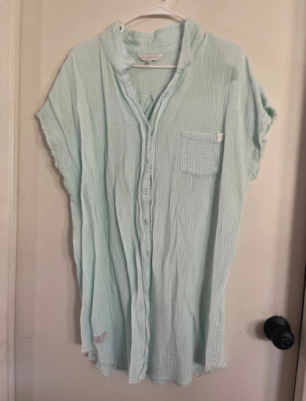 Women’s Simply Southern Swimsuit Coverup Aqua Size M/L